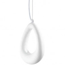 Φωτιστικό Κρεμαστό 17cm ντουί G9 230V Γύψινο Λευκό 4103-B-W